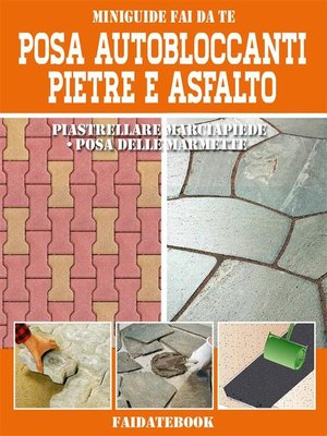 cover image of Posa Autobloccanti--Pietre--Asfalto